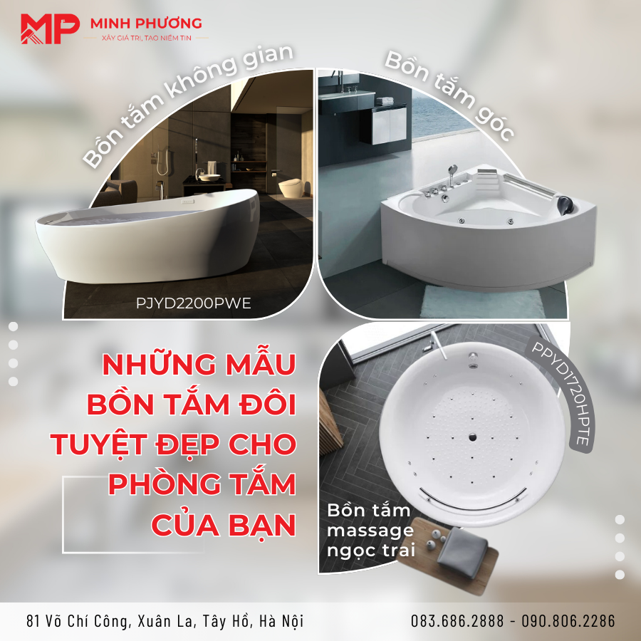 bồn tắm đôi
