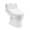 CS302DW16#W Bàn cầu 2 khối nắp điện tử TOTO CS302DW16