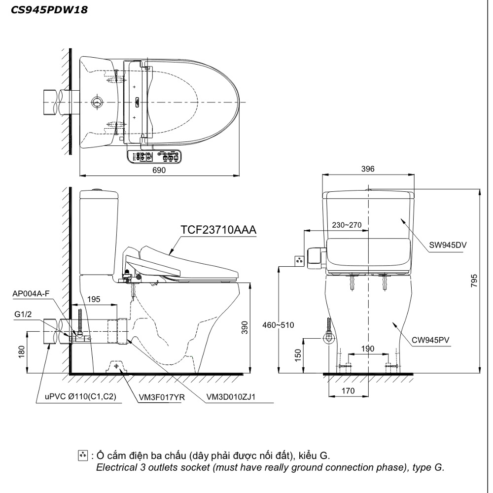 CS945PDW18#XW-ban-ve-ky-thuat