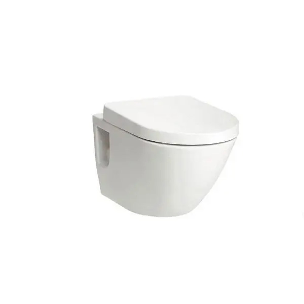 Bàn cầu treo tường nắp đóng êm TOTO CW762 TC384CVK WH172A MB176G#WH