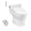 MS188VKW14#XW_T53P100VR Bàn cầu 1 khối nắp điện tử TOTO MS188VKW14