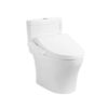 MS889CDRW17#XW Bàn cầu 1 khối nắp điện tử TOTO MS889CDRW17