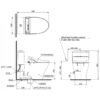 MS857CDW15-ban-ve-ky-thuat Bản vẽ kỹ thuật bàn cầu 1 khối MS857CDW15