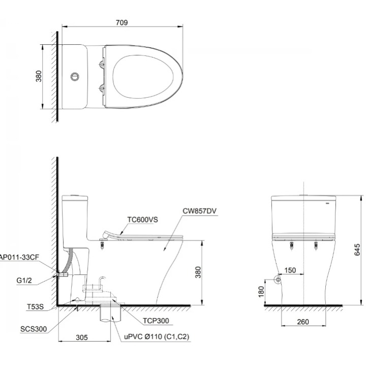 MS857DT8-ban-ve-ky-thuat Bản vẽ kỹ thuật bàn cầu 1 khối MS857DT8