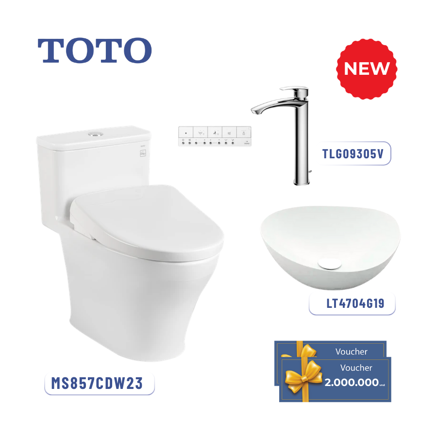 TOTO MS857 Elite Bathroom
