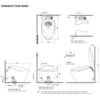 NEOREST NX CS903KVT-ban-ve-ky-thuat Bàn cầu thông minh TOTO NEOREST NX CS903KVT bản vẽ kỹ thuật