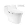 MS823CDRW23 Bàn cầu 1 khối nắp điện tử TOTO MS823CDRW23